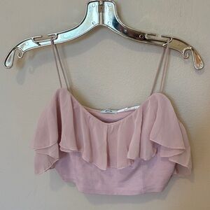 Kimchi Blue Blush Ruffle Camisole